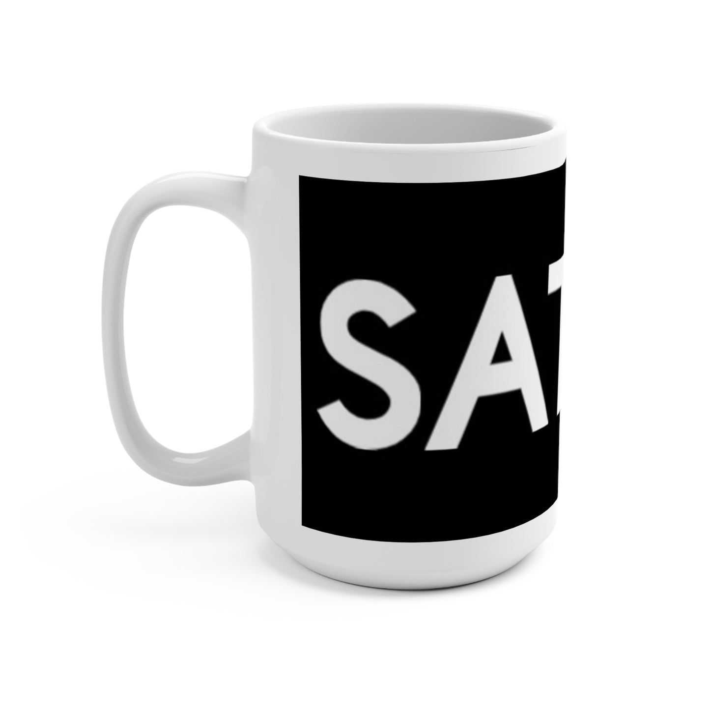 SATIVA Inspiration Mug for Marijuana Smokers- 15oz Coffee Cup