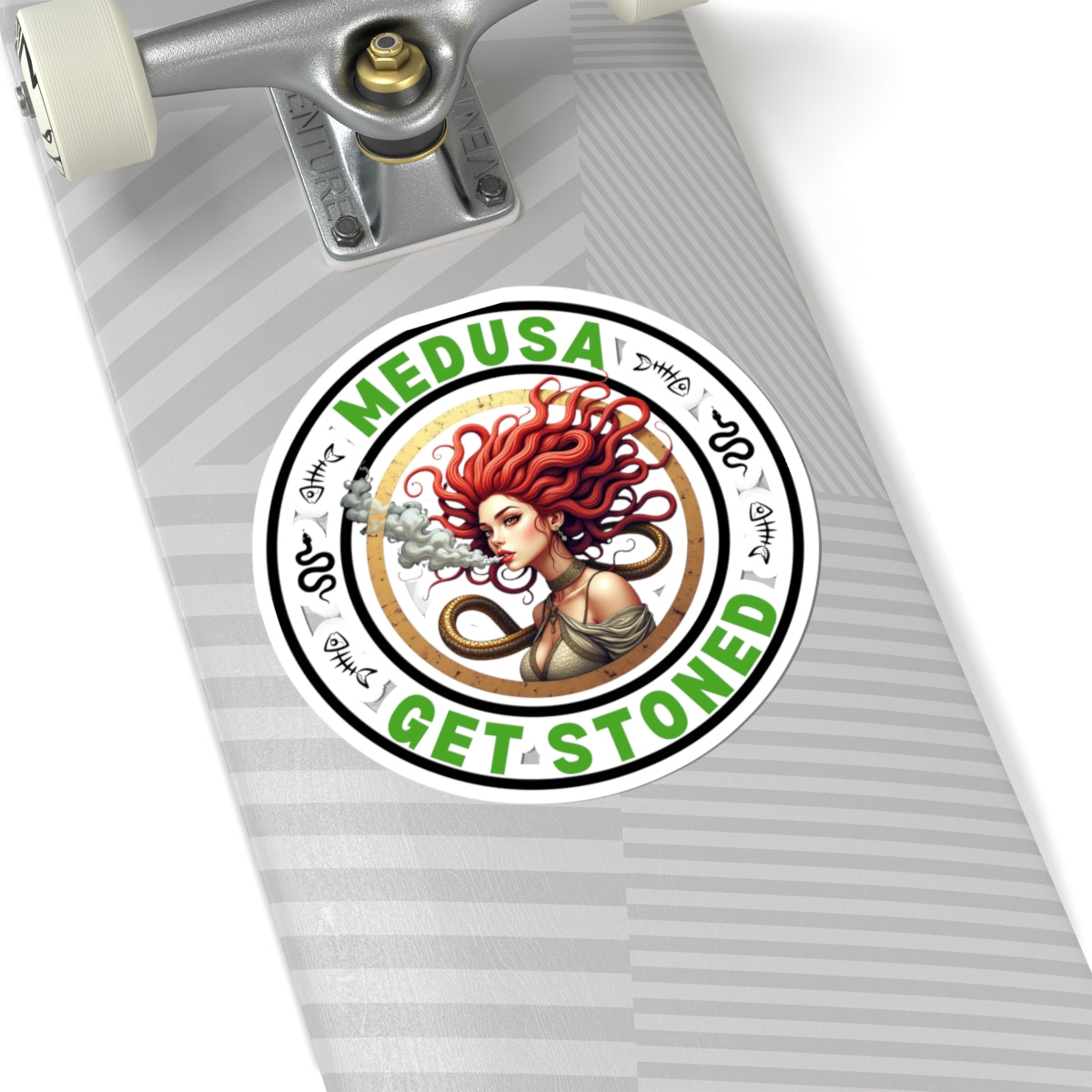 GET STONED Medusa Stickers