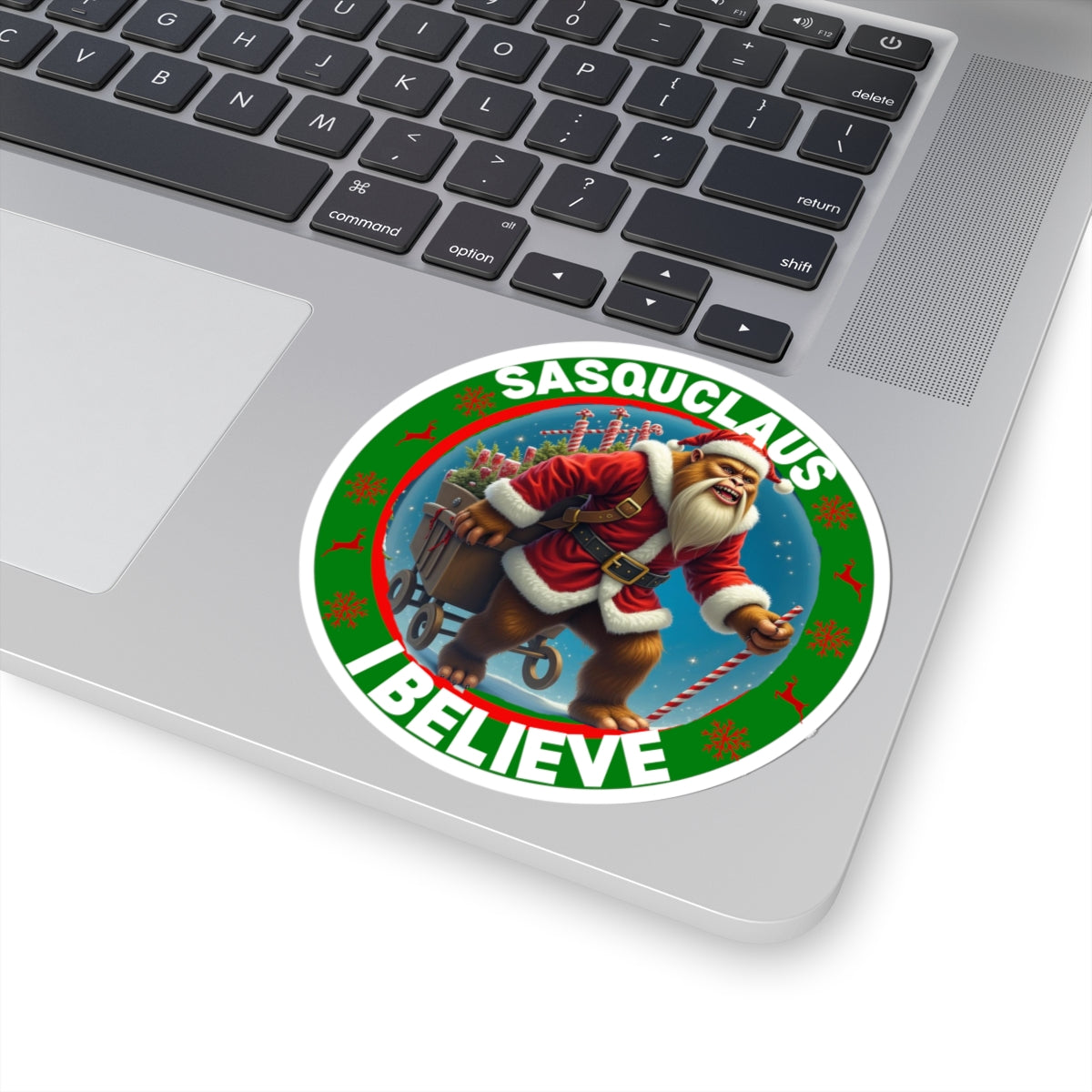 SASQUCLAUS I Believe - Sticker