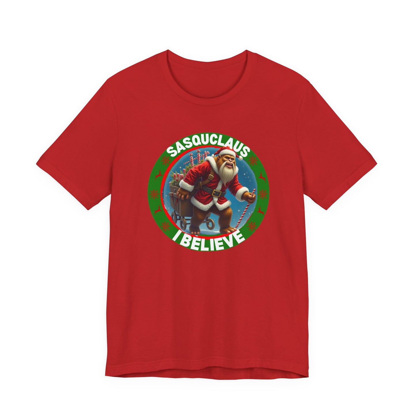 SASQUCLAUS - I Believe T-shirt