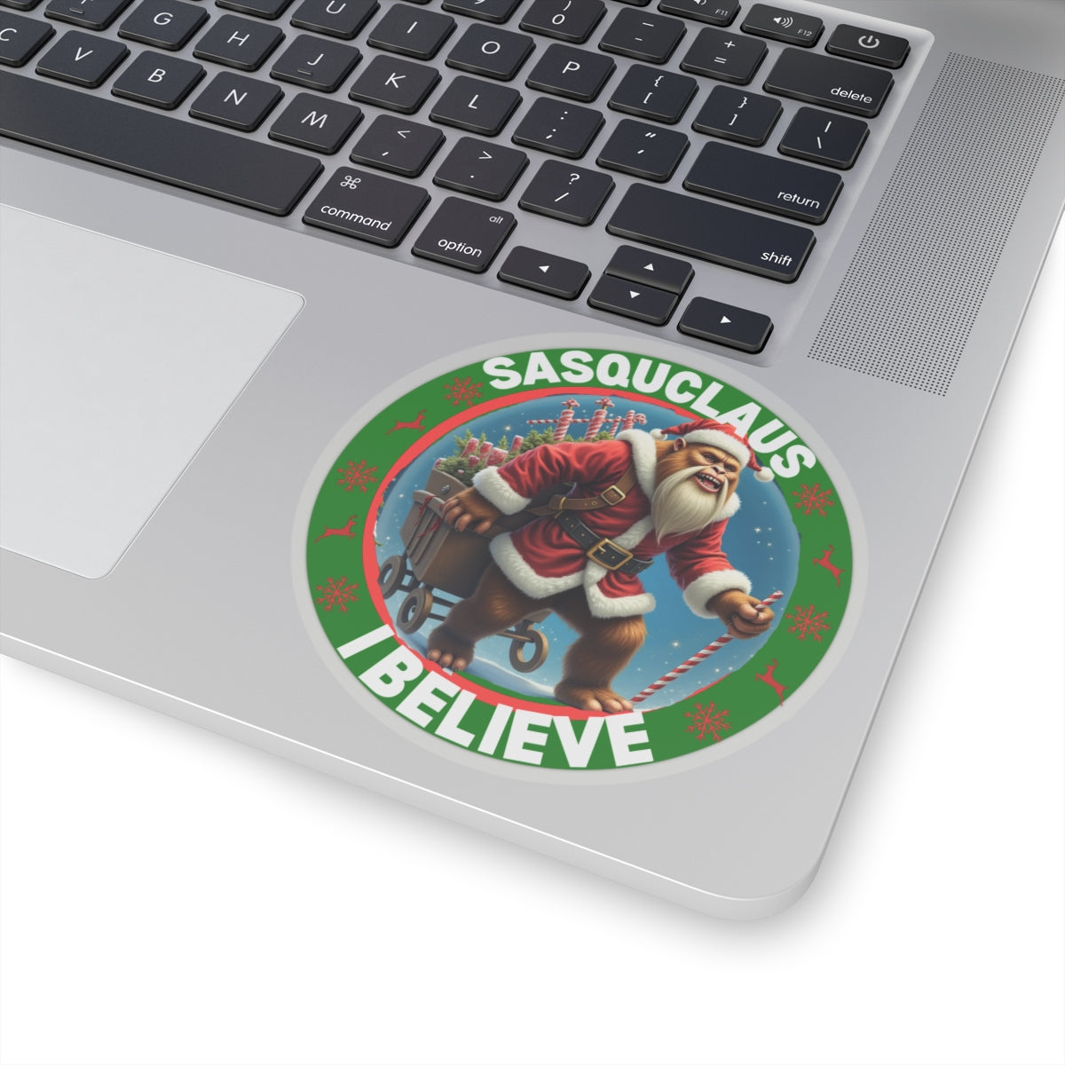 SASQUCLAUS I Believe - Sticker