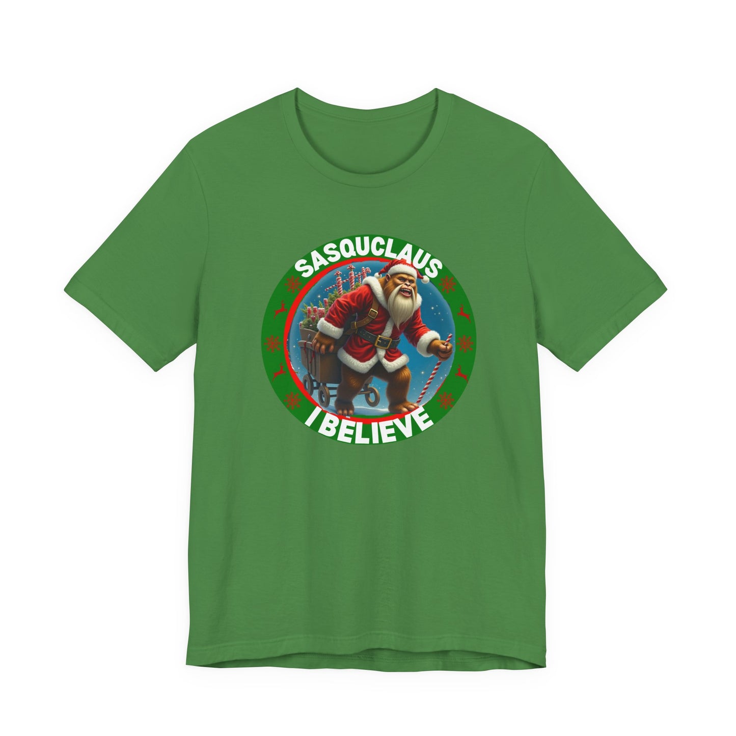 SASQUCLAUS - I Believe T-shirt
