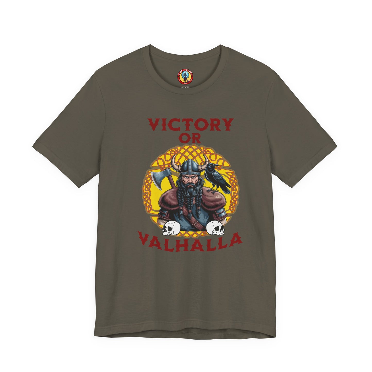 VICTORY OR VALHALLA Viking T-Shirt