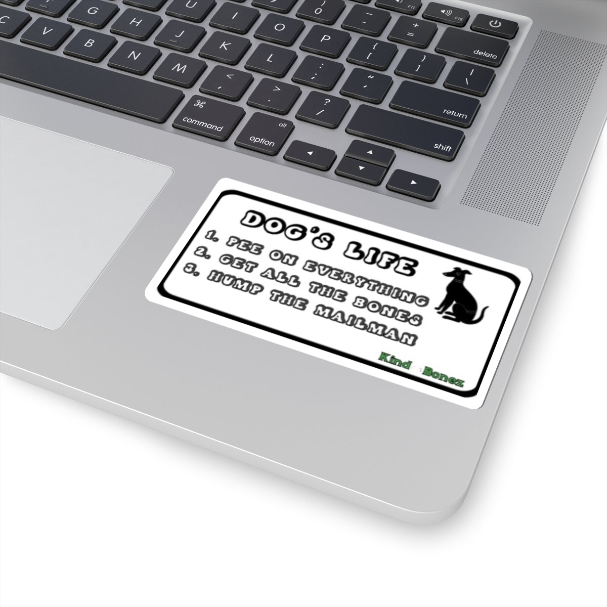 Dog Life Kiss-Cut Sticker