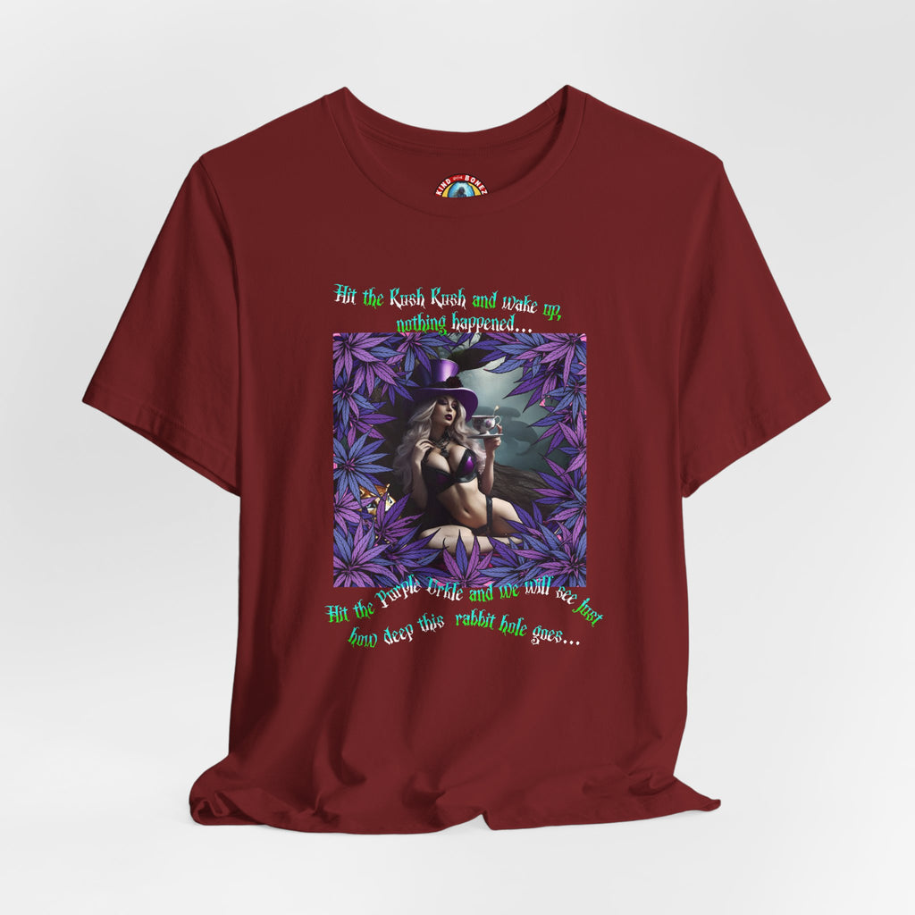 MATRIX WONDERLAND MARIJUANA Theme T-Shirt