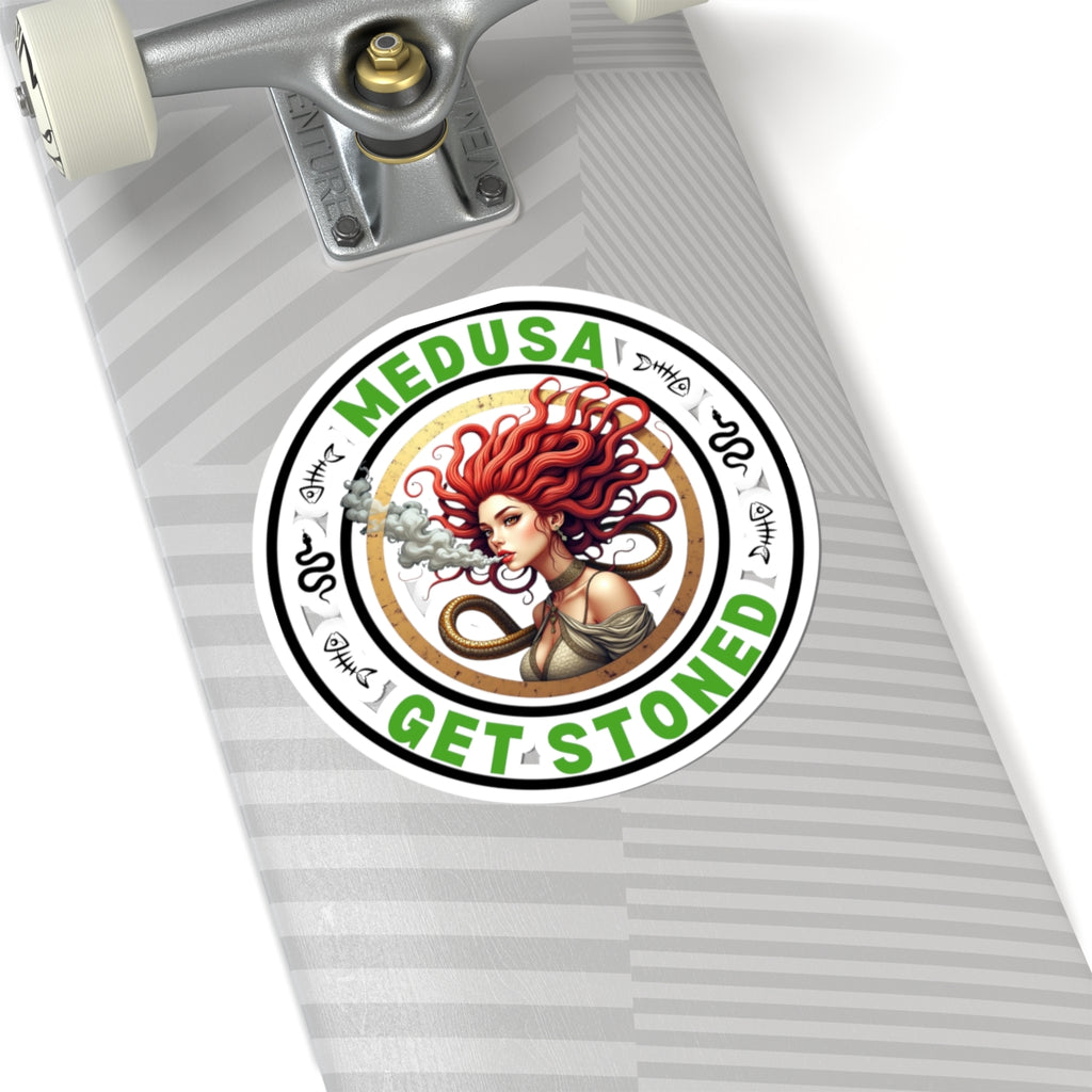 GET STONED Medusa Stickers