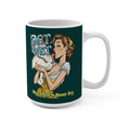 Get Wet Mug — Retro Pinup 'My Tongue Is Never Dry' 15oz Coffee Cup