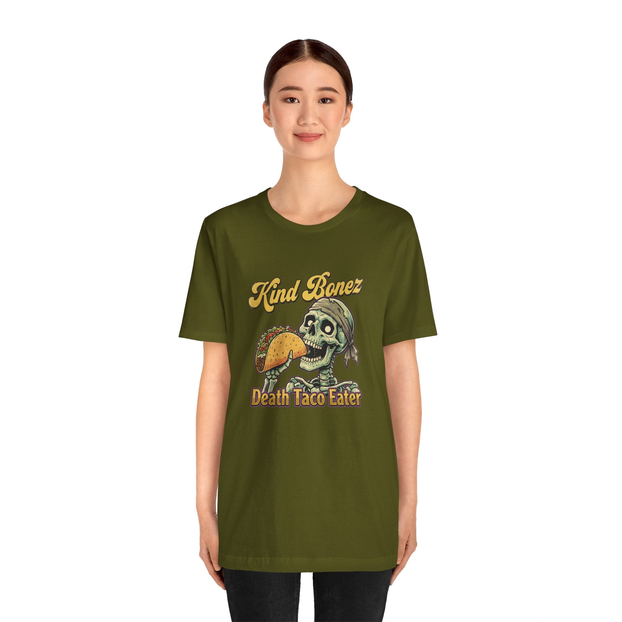 Kind Bonez "Death Taco Eater" Tee - Skull Taco Graphic T-Shirt