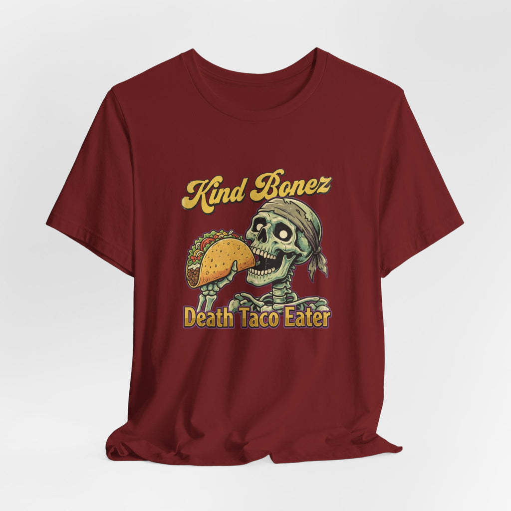 Kind Bonez "Death Taco Eater" Tee - Skull Taco Graphic T-Shirt
