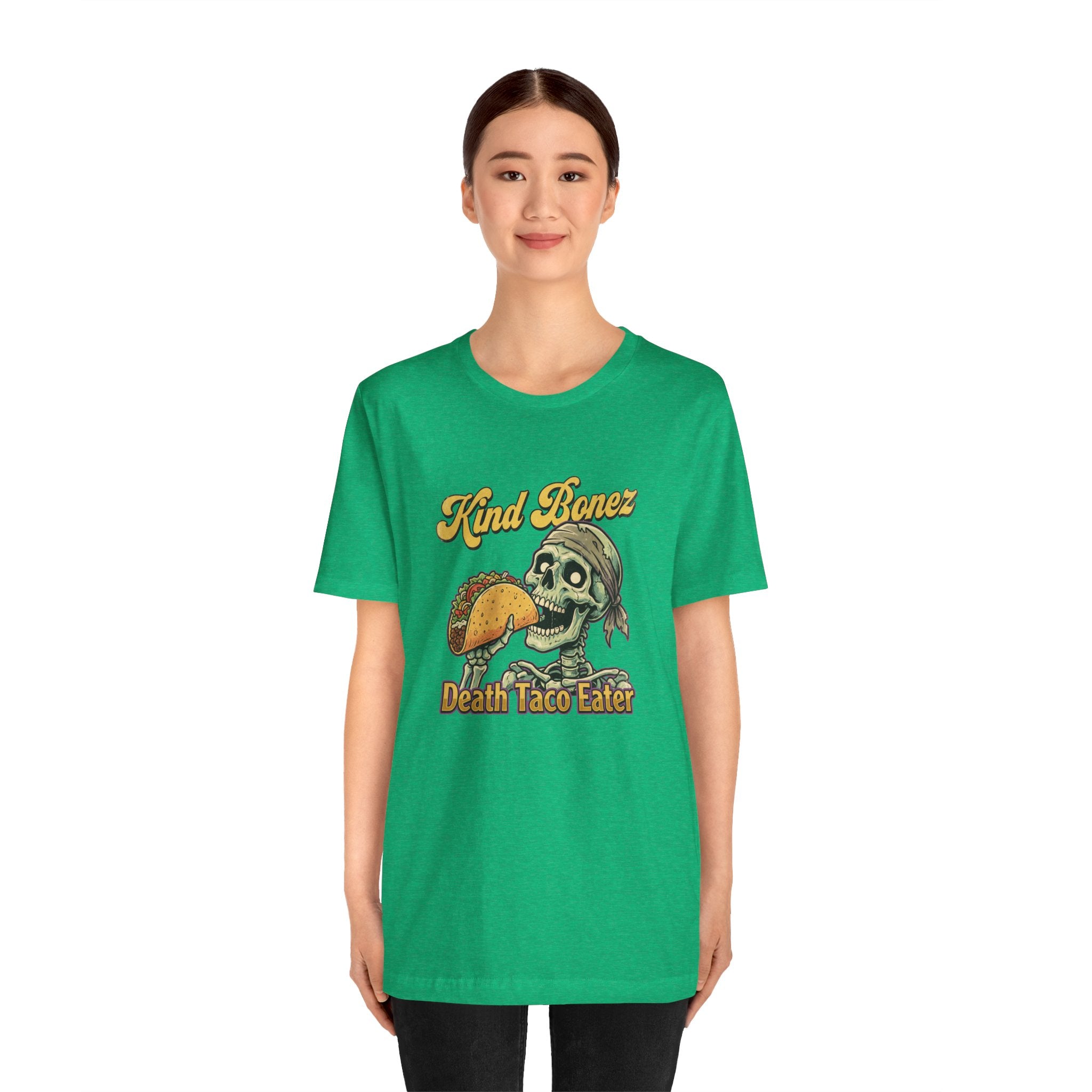 Kind Bonez "Death Taco Eater" Tee - Skull Taco Graphic T-Shirt