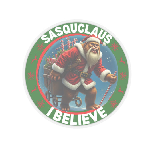 SASQUCLAUS I Believe - Sticker