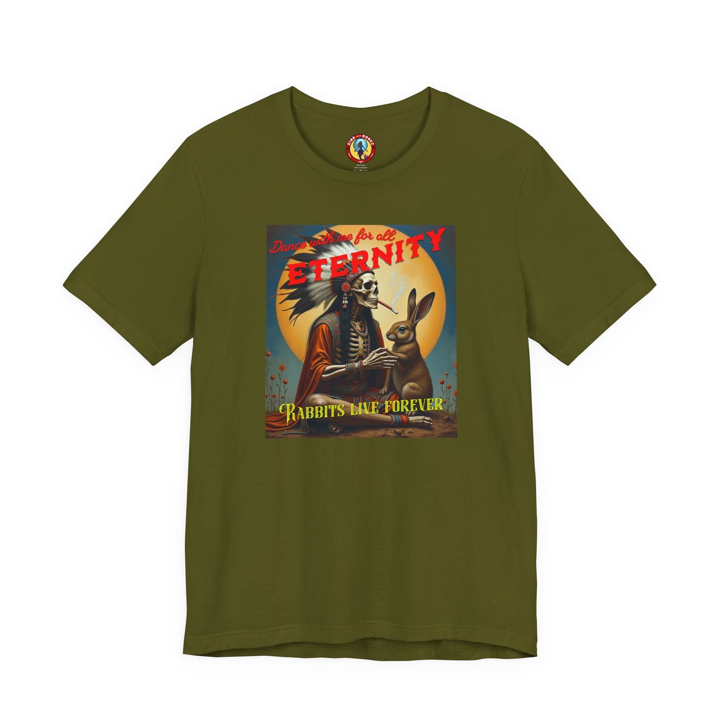 Dance with me for All Eternity - Rabbits Live Forever T-shirt