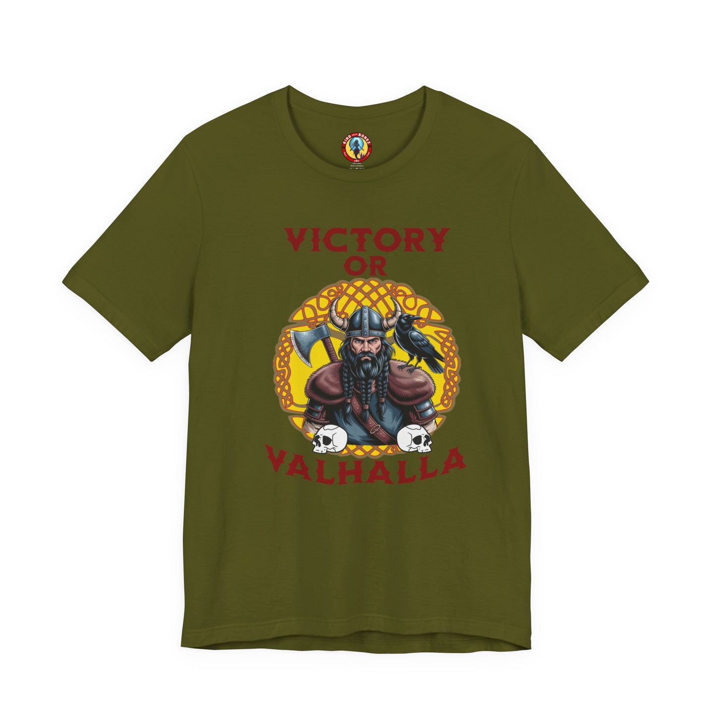 VICTORY OR VALHALLA Viking T-Shirt