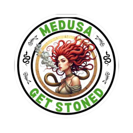 GET STONED Medusa Stickers