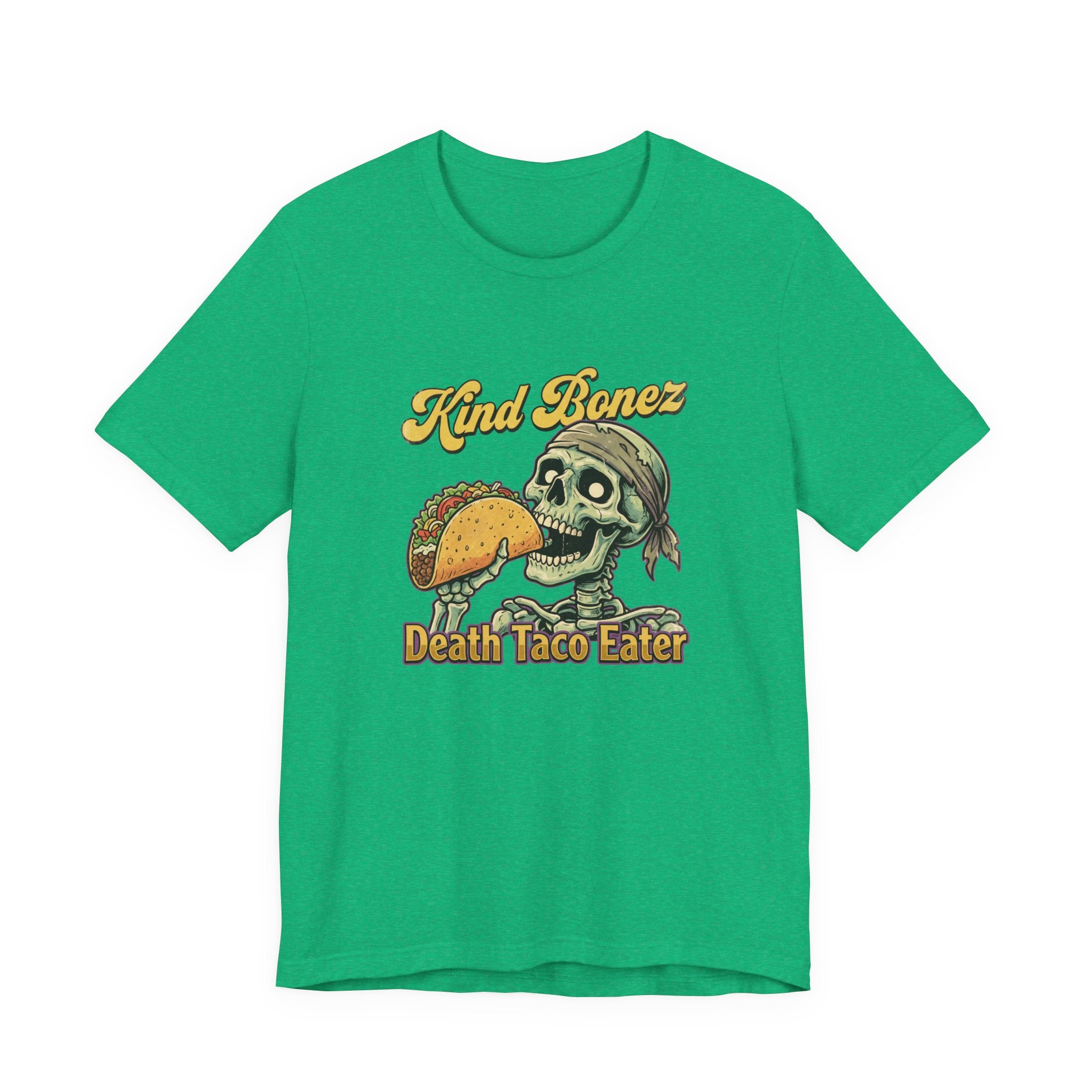 Kind Bonez "Death Taco Eater" Tee - Skull Taco Graphic T-Shirt