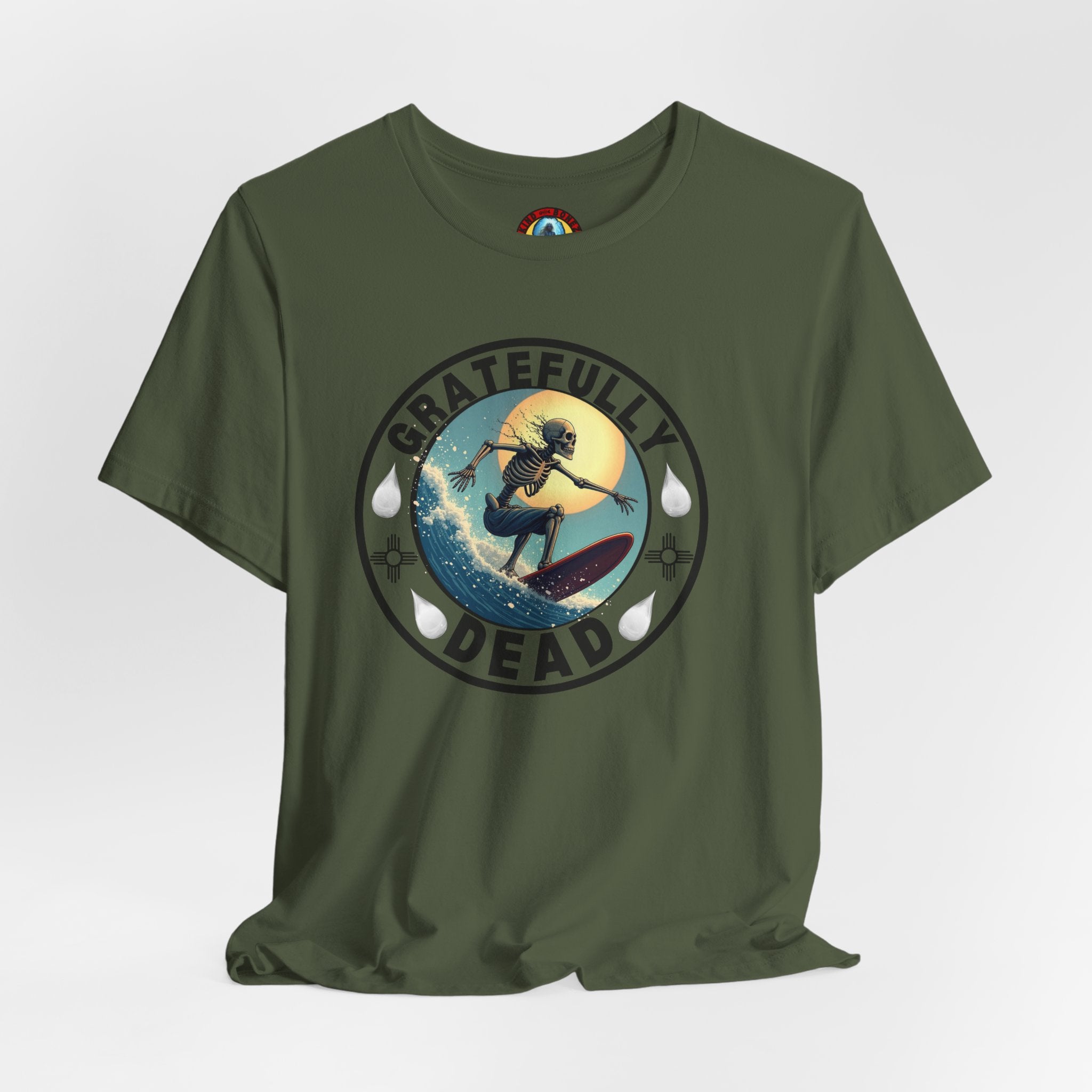 Gratefully Dead Cosmic Tee, Vintage Rock T-Shirt, Music Festival Shirt, Unisex Graphic Tee, Hippie Style Apparel