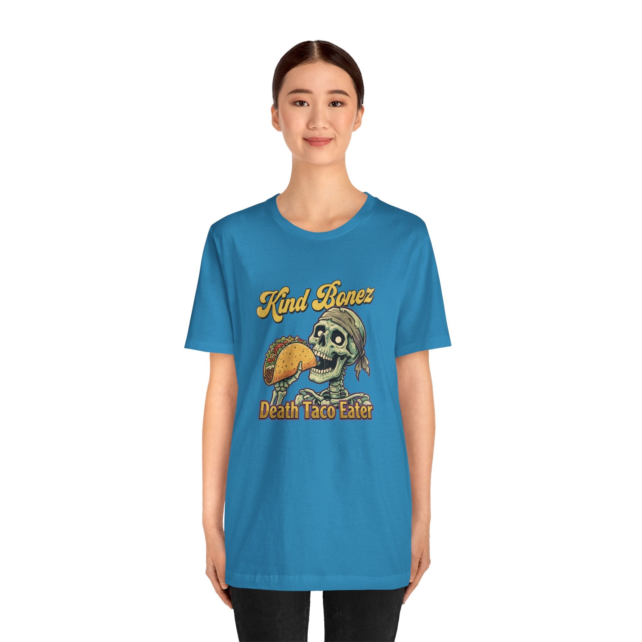 Kind Bonez "Death Taco Eater" Tee - Skull Taco Graphic T-Shirt
