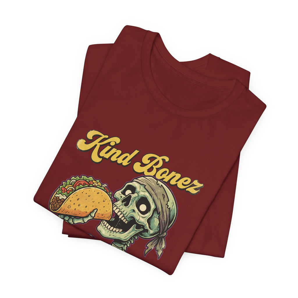 Kind Bonez "Death Taco Eater" Tee - Skull Taco Graphic T-Shirt