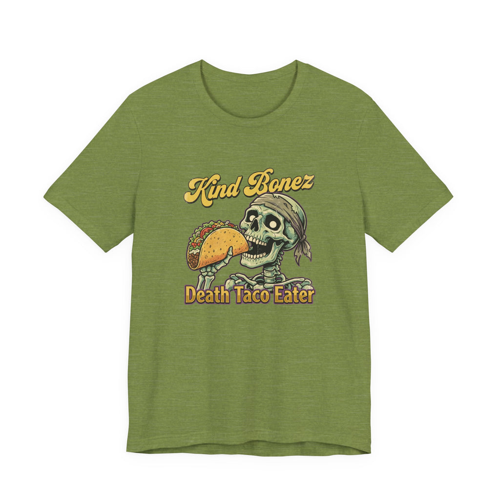 Kind Bonez "Death Taco Eater" Tee - Skull Taco Graphic T-Shirt