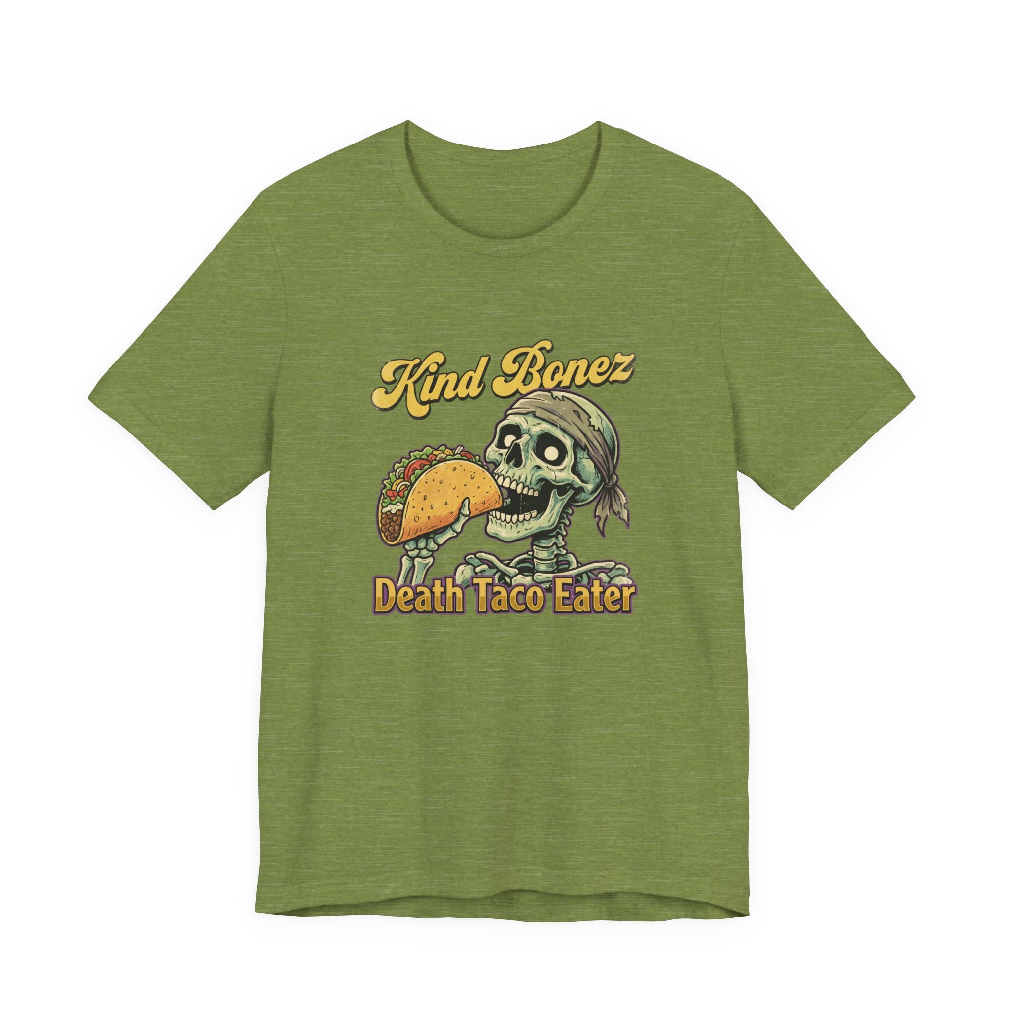 Kind Bonez "Death Taco Eater" Tee - Skull Taco Graphic T-Shirt