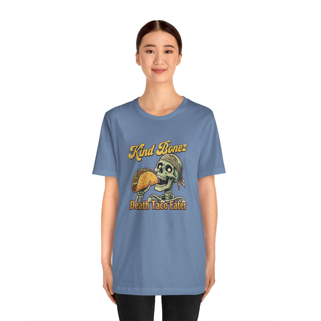 Kind Bonez "Death Taco Eater" Tee - Skull Taco Graphic T-Shirt