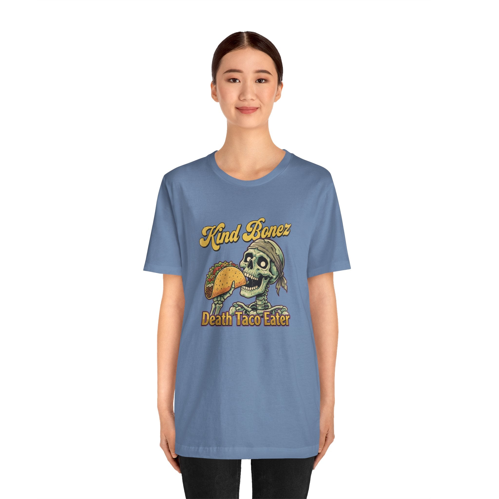 Kind Bonez "Death Taco Eater" Tee - Skull Taco Graphic T-Shirt