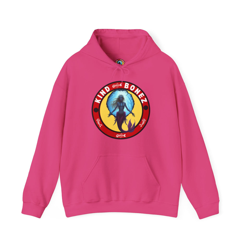 Kind Bonez Retro Mermaid Skeleton Hoodie