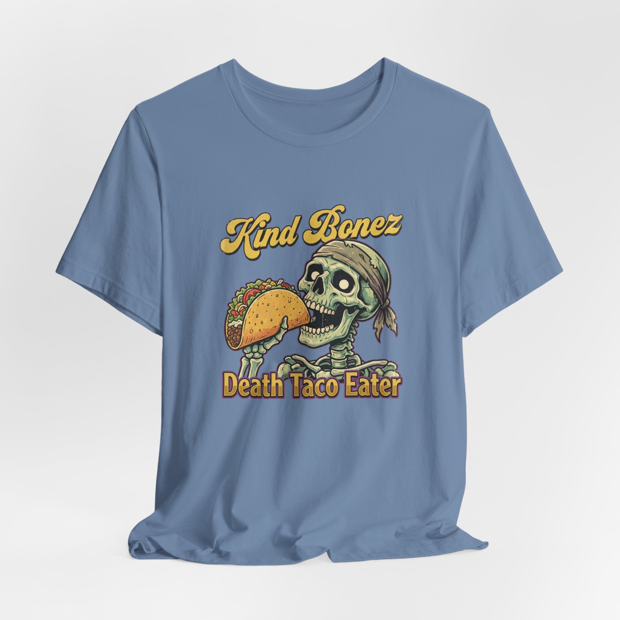 Kind Bonez "Death Taco Eater" Tee - Skull Taco Graphic T-Shirt