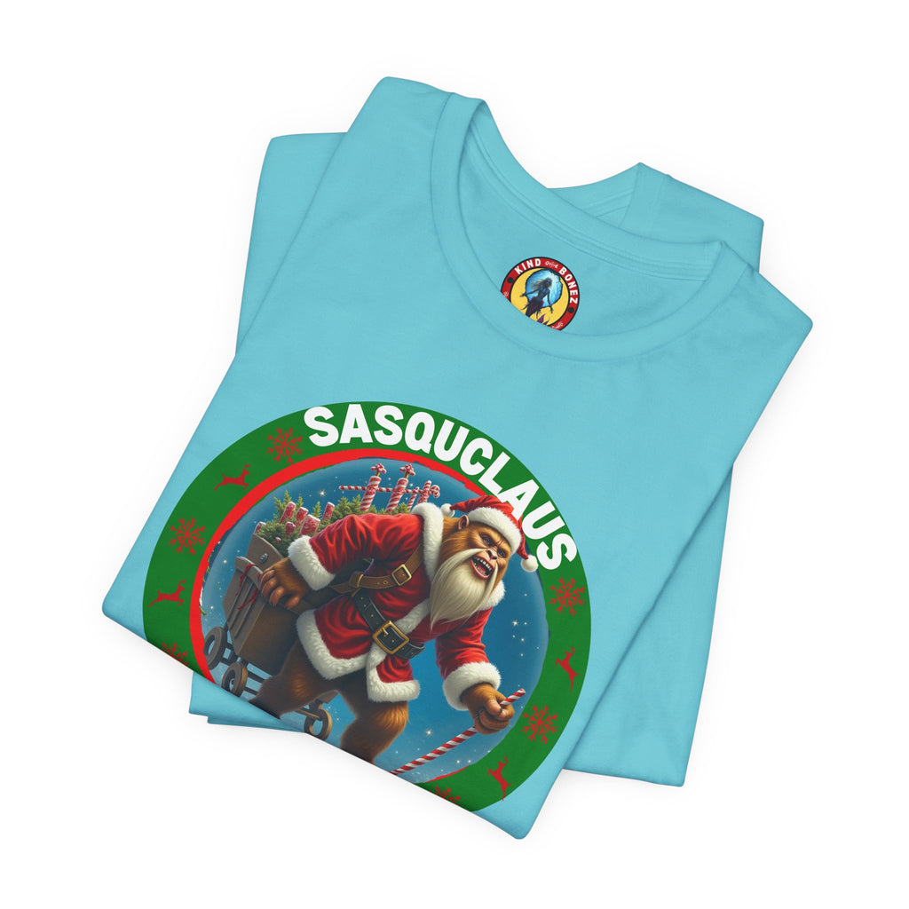 SASQUCLAUS - BIGFOOT - I Believe T-shirt