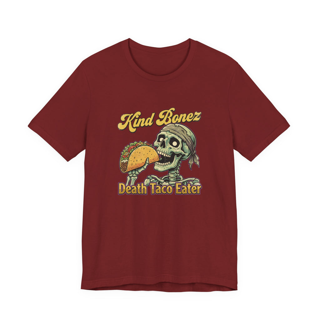 Kind Bonez "Death Taco Eater" Tee - Skull Taco Graphic T-Shirt