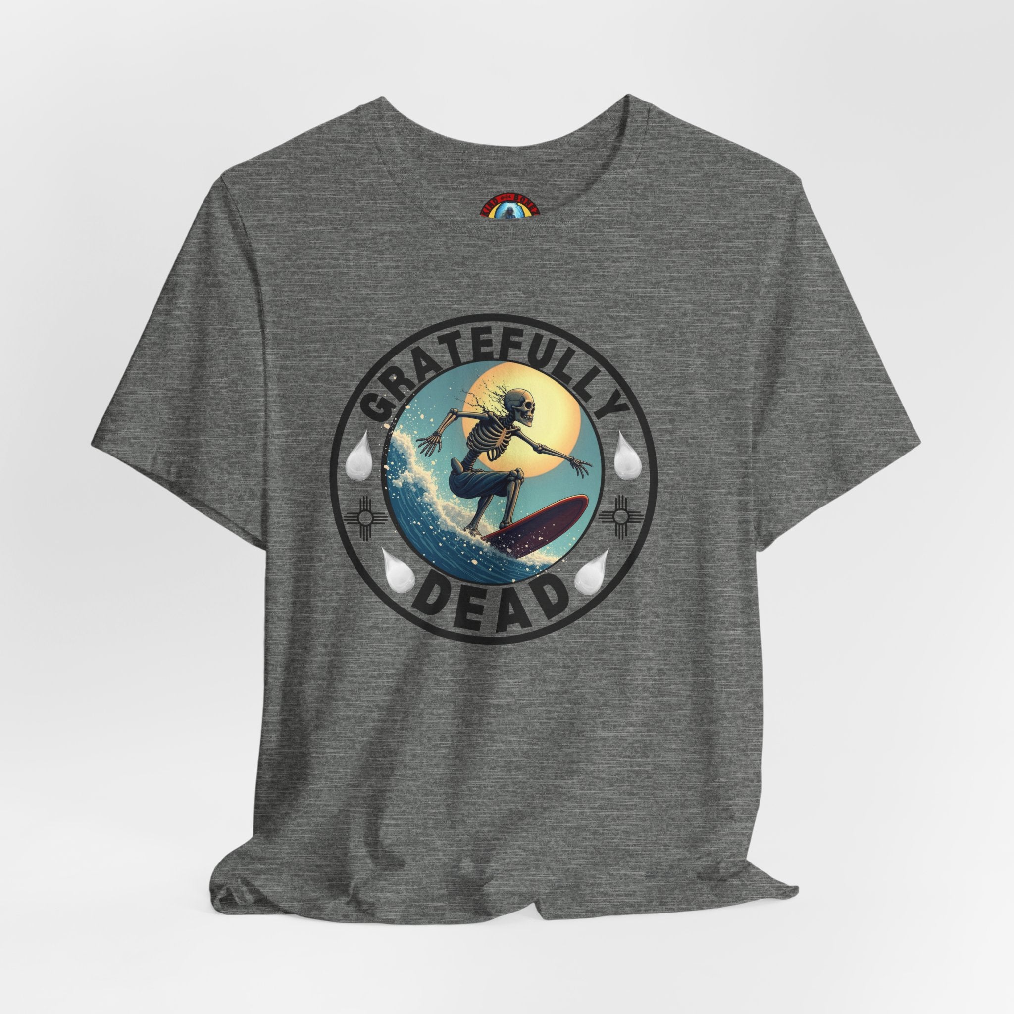 Gratefully Dead Cosmic Tee, Vintage Rock T-Shirt, Music Festival Shirt, Unisex Graphic Tee, Hippie Style Apparel
