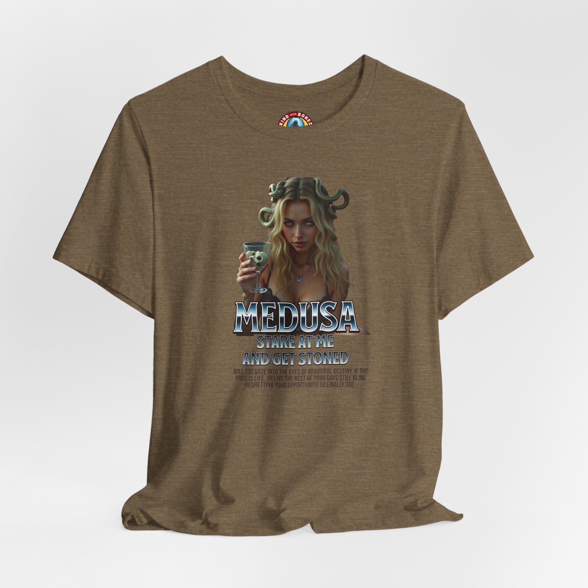 Medusa Stare at me and Get Stoned T-shirt
