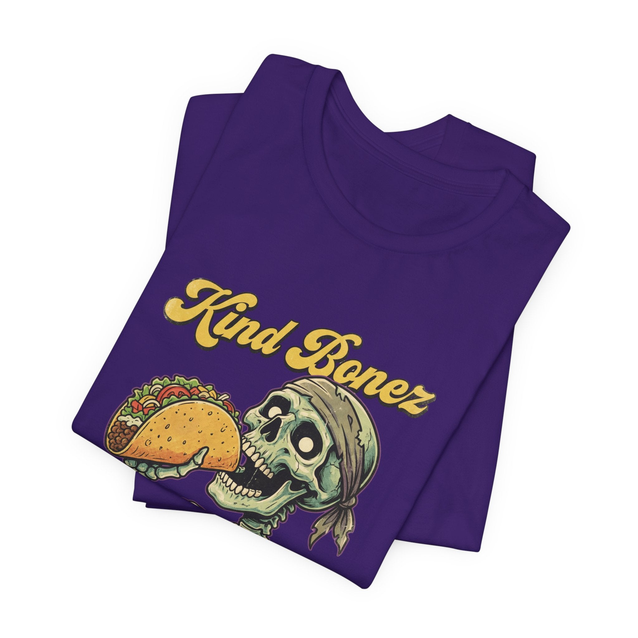 Kind Bonez "Death Taco Eater" Tee - Skull Taco Graphic T-Shirt