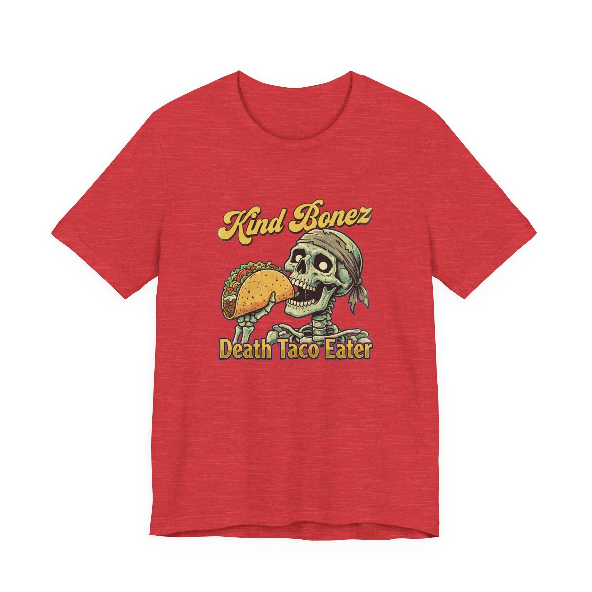 Kind Bonez "Death Taco Eater" Tee - Skull Taco Graphic T-Shirt