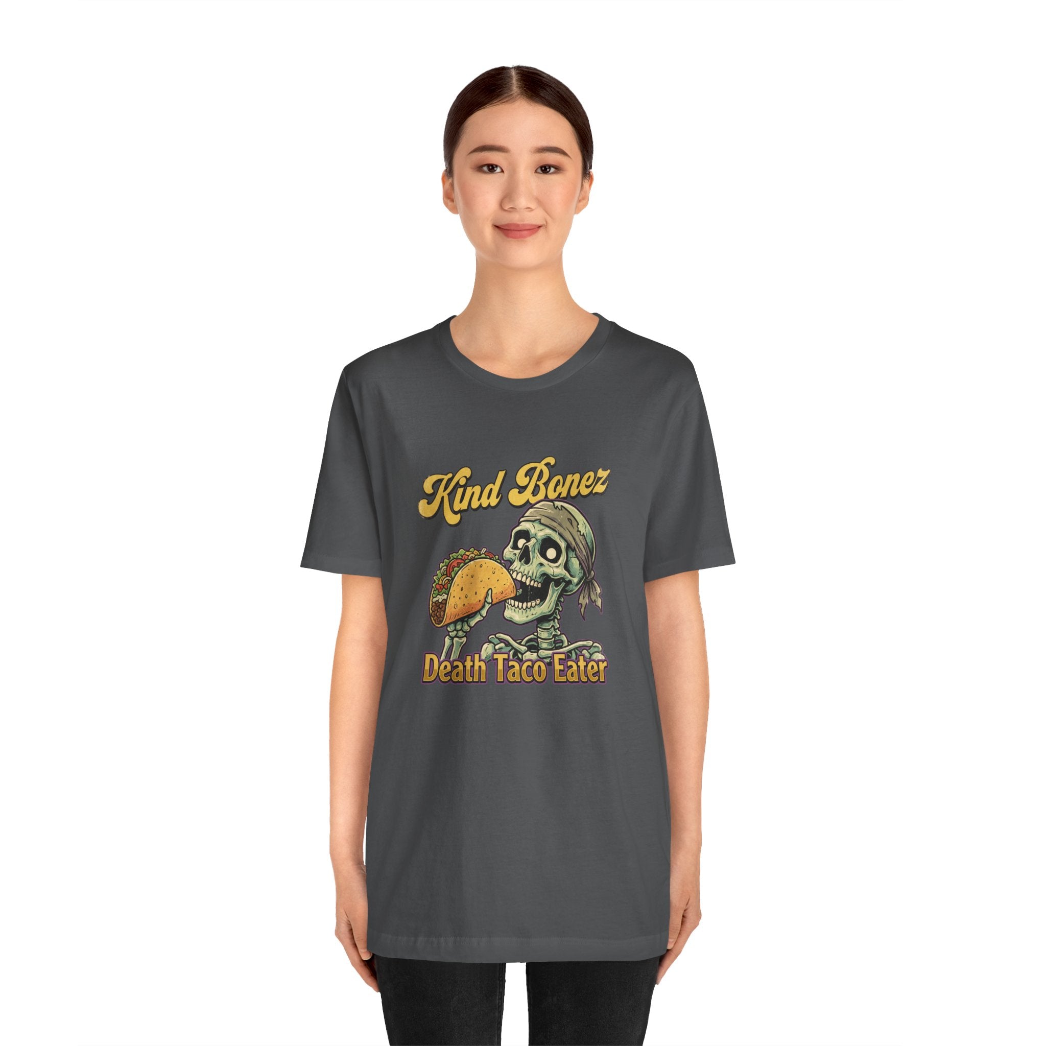 Kind Bonez "Death Taco Eater" Tee - Skull Taco Graphic T-Shirt