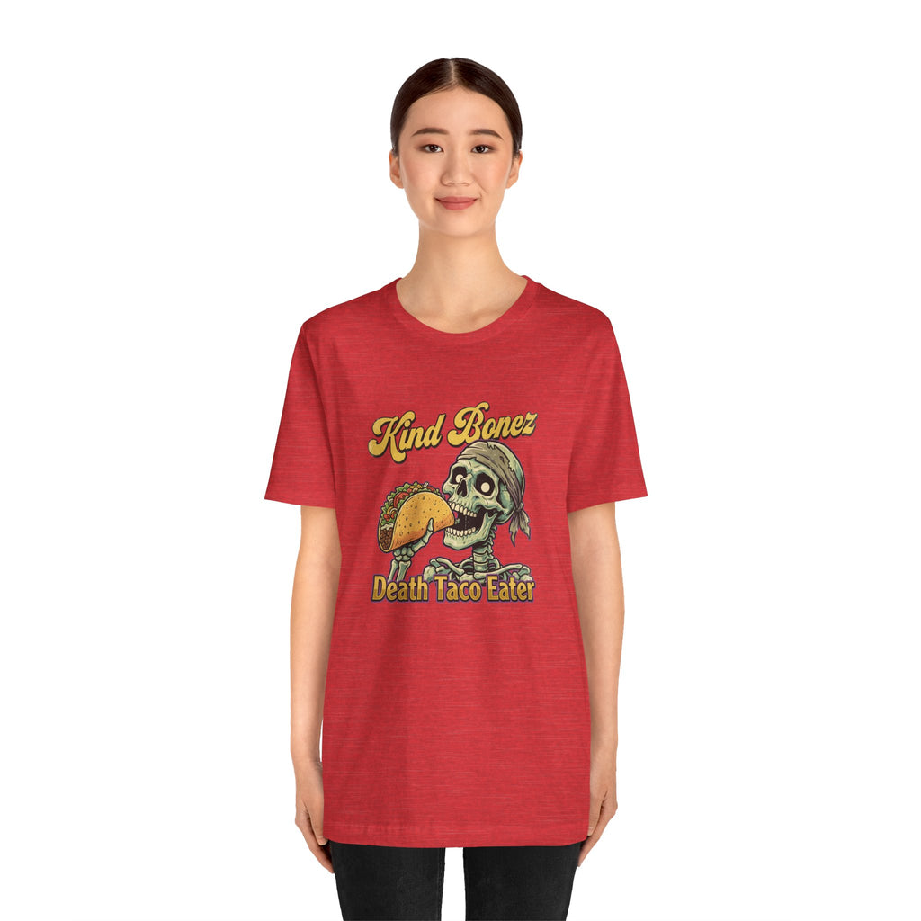 Kind Bonez "Death Taco Eater" Tee - Skull Taco Graphic T-Shirt