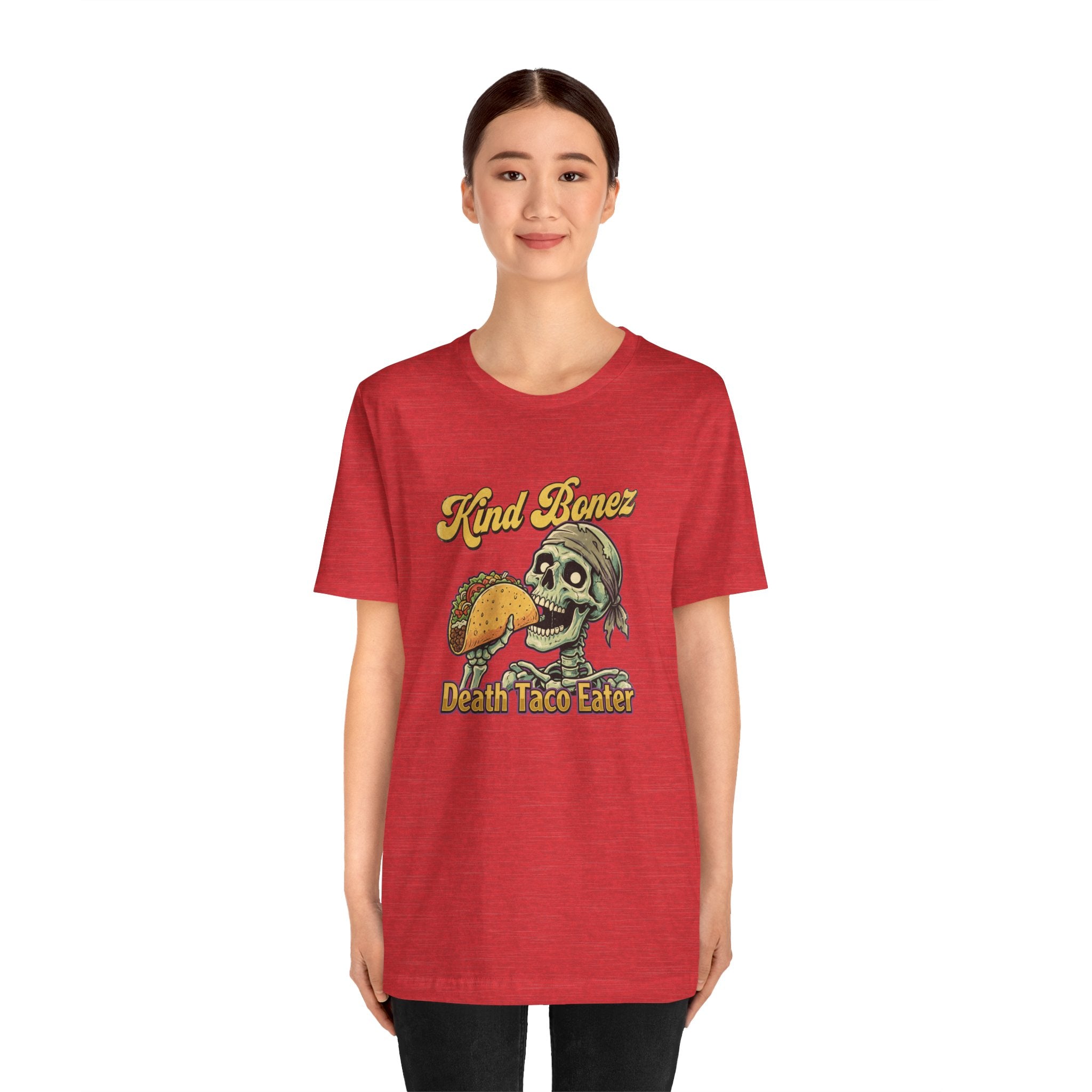 Kind Bonez "Death Taco Eater" Tee - Skull Taco Graphic T-Shirt