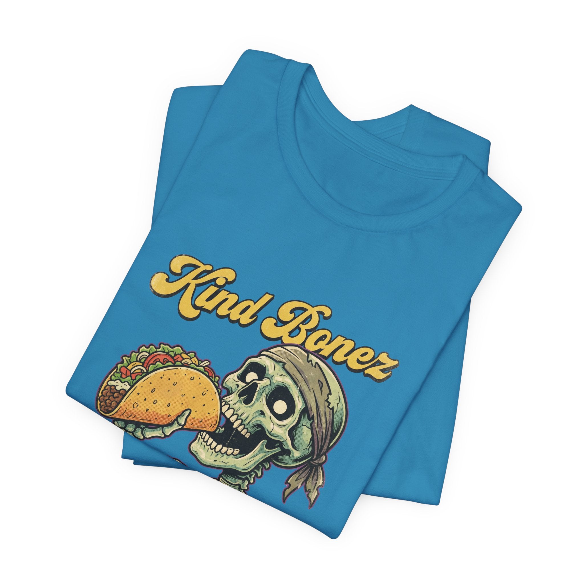 Kind Bonez "Death Taco Eater" Tee - Skull Taco Graphic T-Shirt