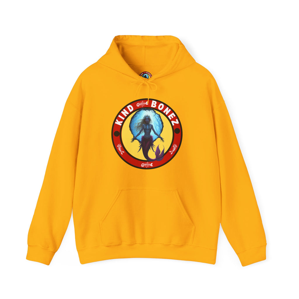 Kind Bonez Retro Mermaid Skeleton Hoodie