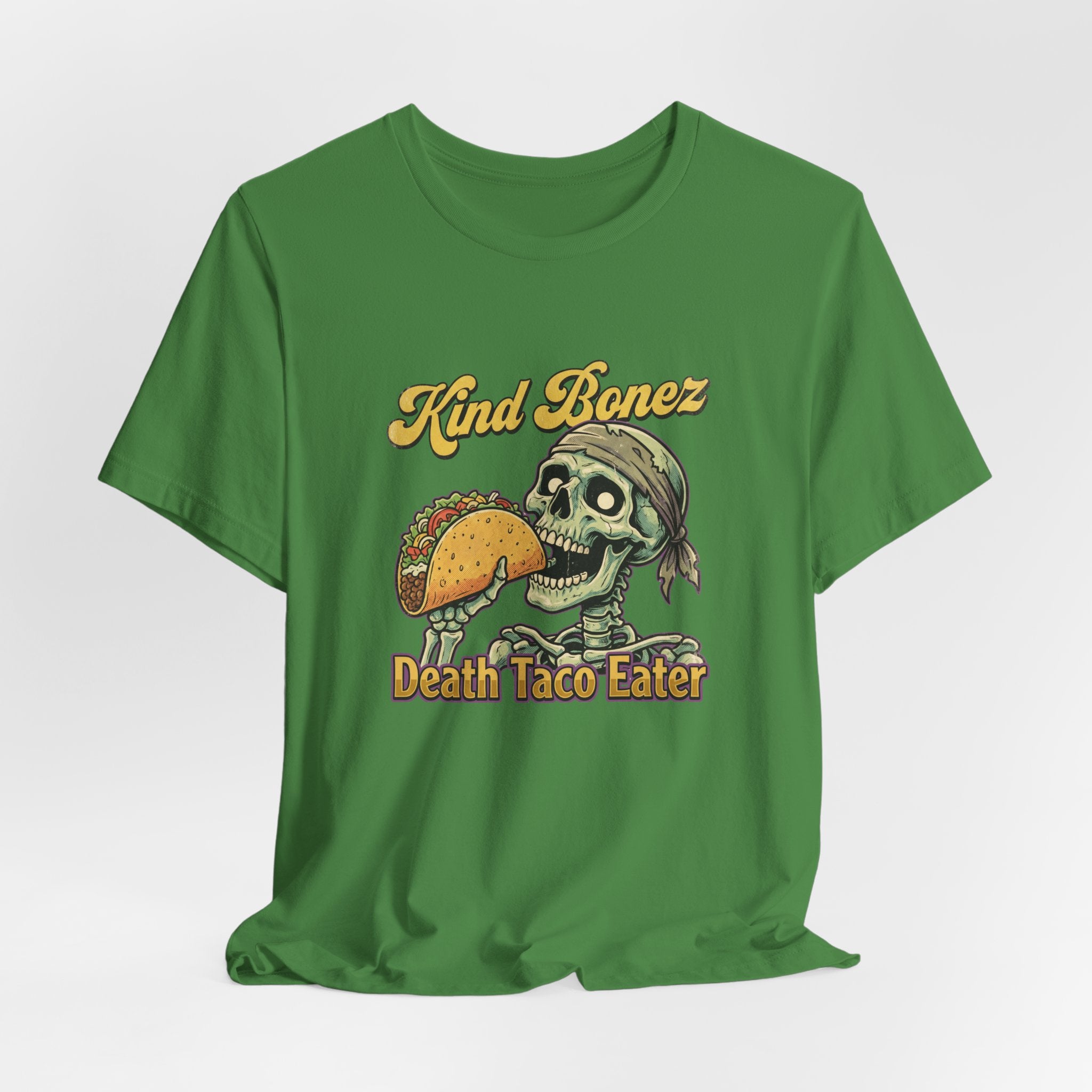 Kind Bonez "Death Taco Eater" Tee - Skull Taco Graphic T-Shirt