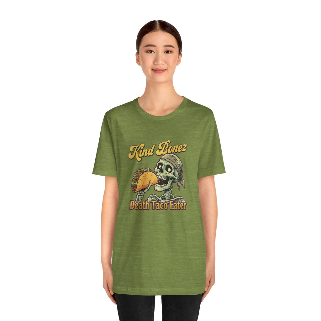 Kind Bonez "Death Taco Eater" Tee - Skull Taco Graphic T-Shirt
