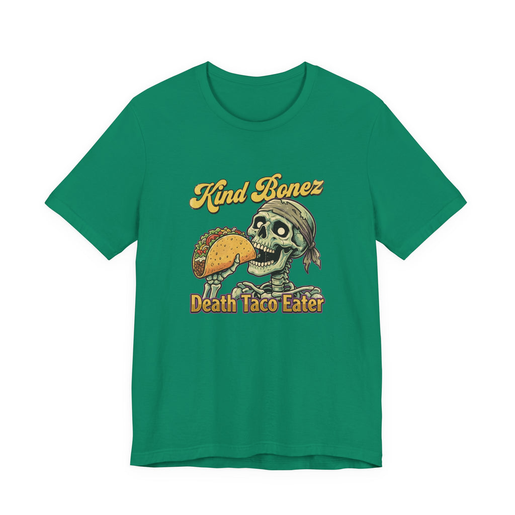 Kind Bonez "Death Taco Eater" Tee - Skull Taco Graphic T-Shirt