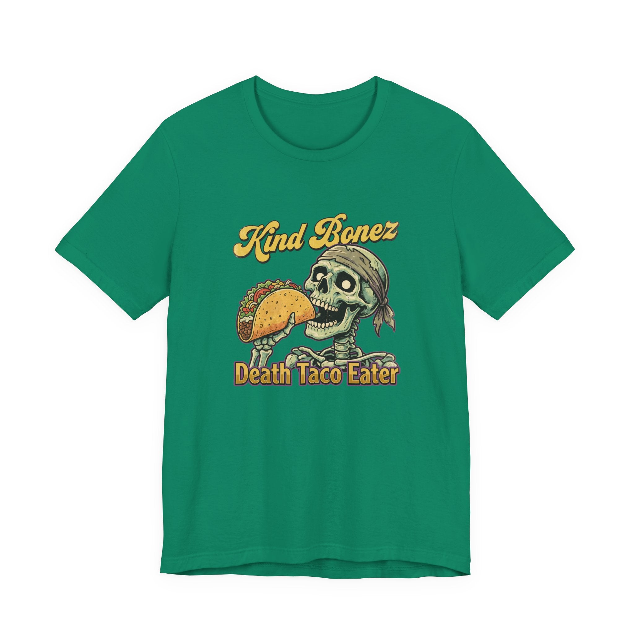 Kind Bonez "Death Taco Eater" Tee - Skull Taco Graphic T-Shirt