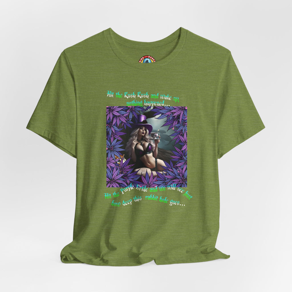 MATRIX WONDERLAND MARIJUANA Theme T-Shirt