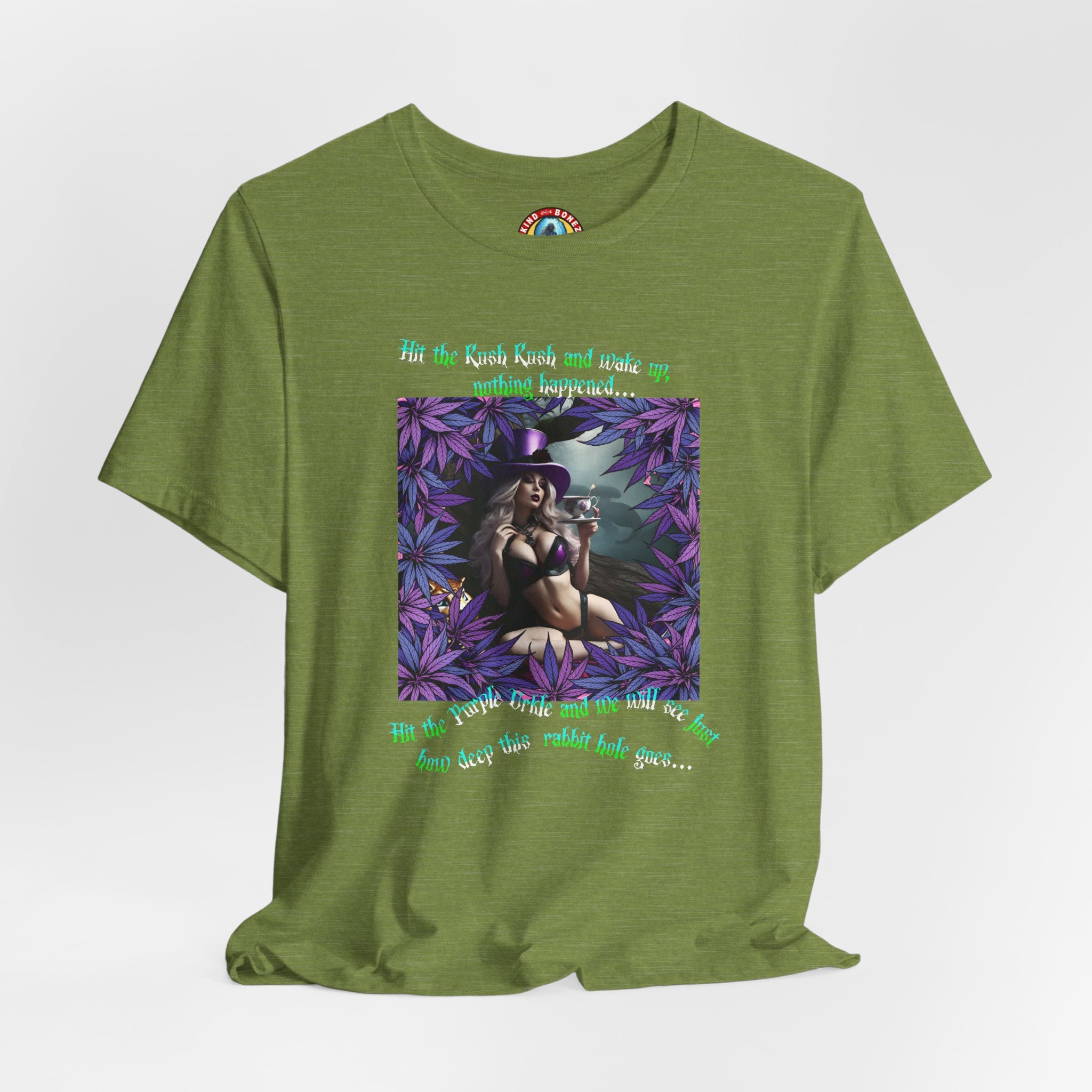 MATRIX WONDERLAND MARIJUANA Theme T-Shirt