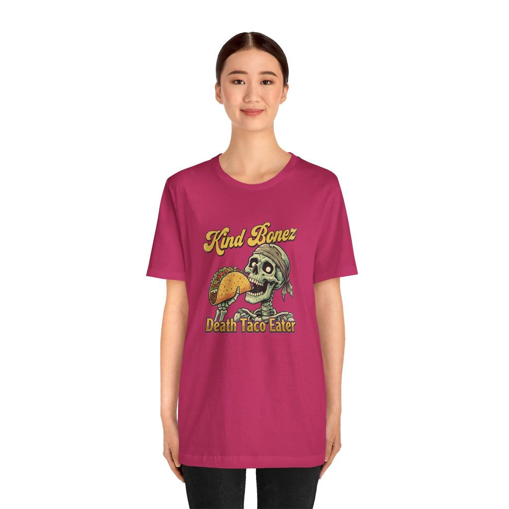 Kind Bonez "Death Taco Eater" Tee - Skull Taco Graphic T-Shirt