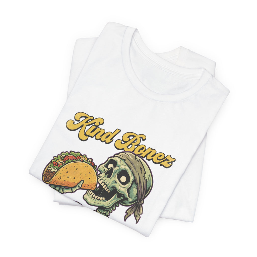 Kind Bonez "Death Taco Eater" Tee - Skull Taco Graphic T-Shirt