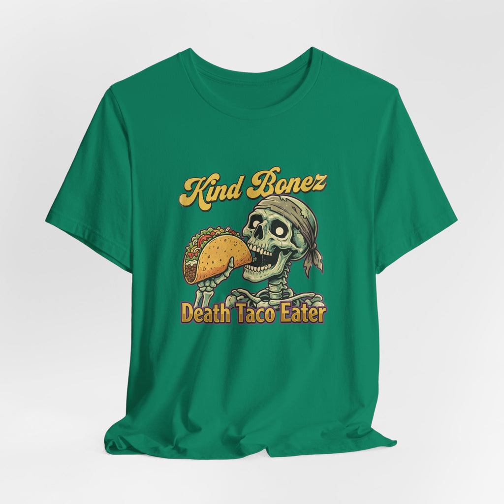 Kind Bonez "Death Taco Eater" Tee - Skull Taco Graphic T-Shirt