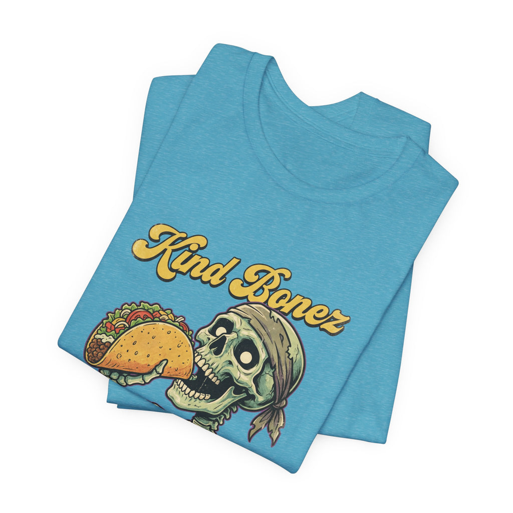 Kind Bonez "Death Taco Eater" Tee - Skull Taco Graphic T-Shirt