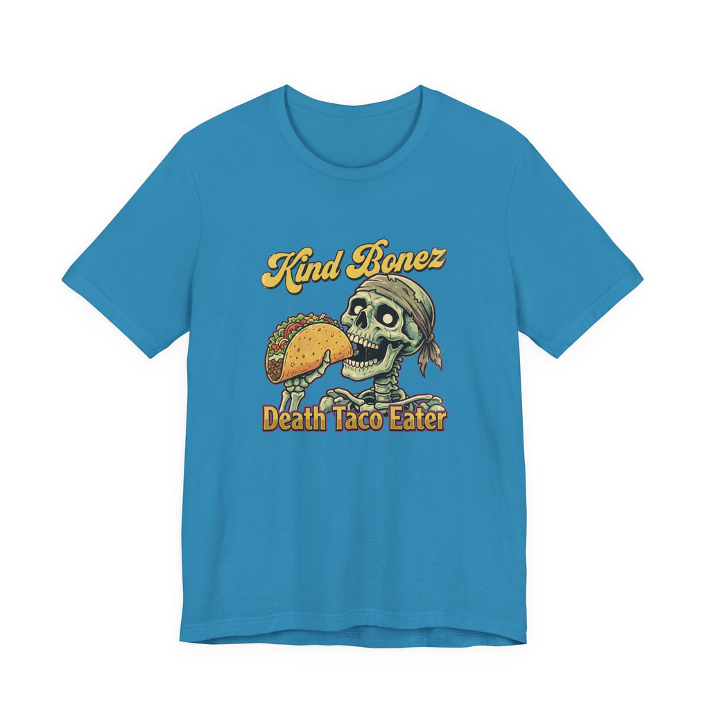 Kind Bonez "Death Taco Eater" Tee - Skull Taco Graphic T-Shirt